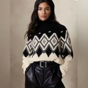 Banana Republic Fair Isle Sweater XL